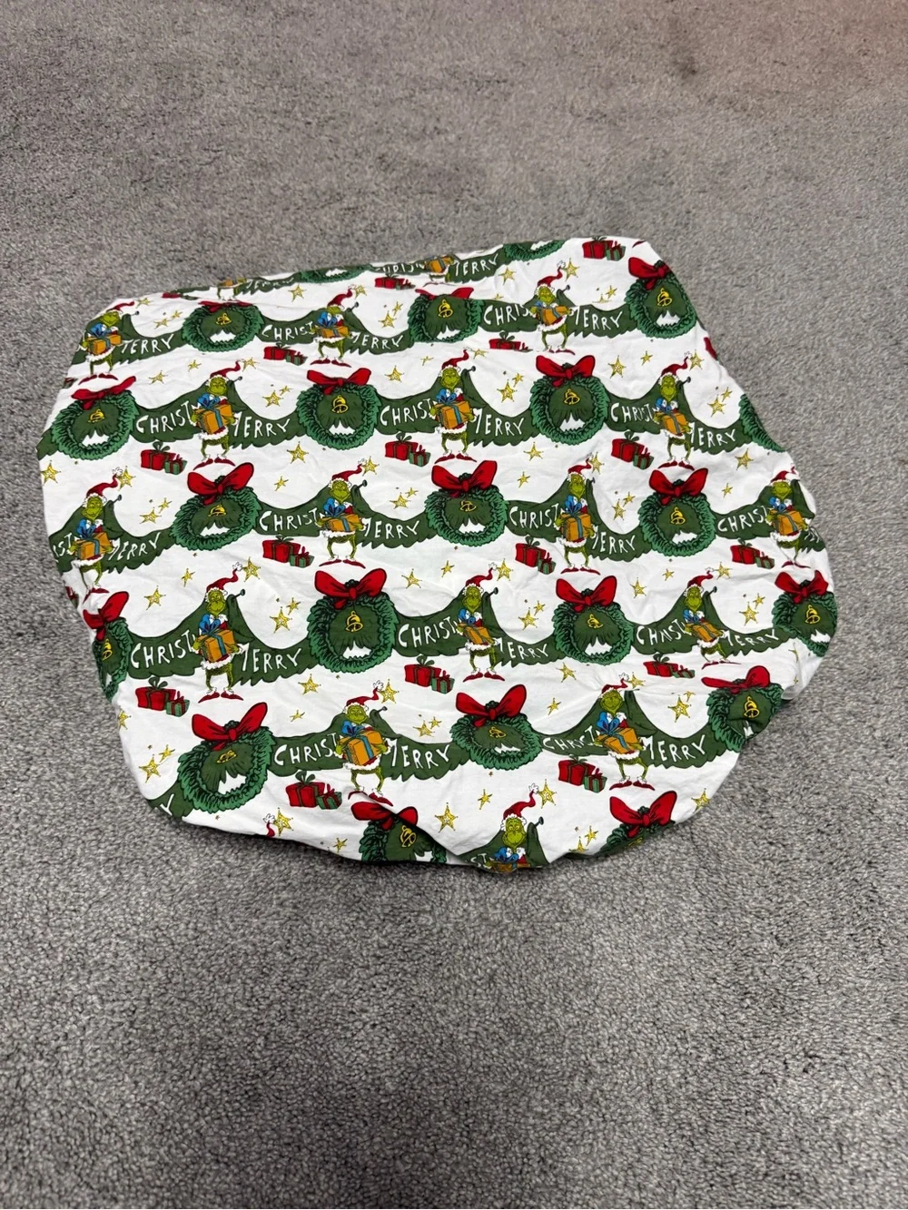Pottery Barn The Grinch Crib Sheet